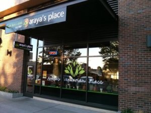 Araya’s Place vegeterian restaurants in seattle