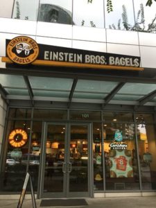 Einstein Bros. Bagels best bagel in seattle