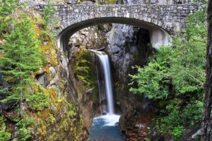 christine falls waterfall near Seattle