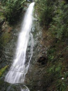 explorer falls waterfall near Seattle