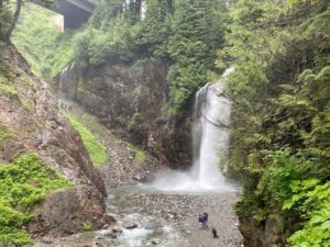 franklin falls waterfall near Seattle