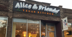 Alice & Friends Vegan Kitchen for best vegan restaurants in chicago
