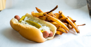 Red Hot Ranch chicago style hotdogs 