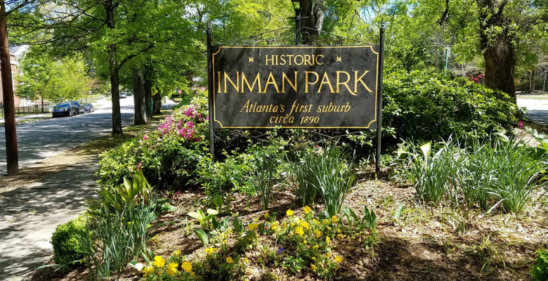 Inman Park Atlanta  Local sites