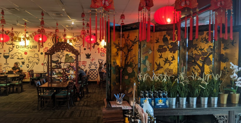 Interiors of Tropical Chinese Restaurant