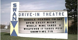 Swan Drive-in Movie Theater Atlanta