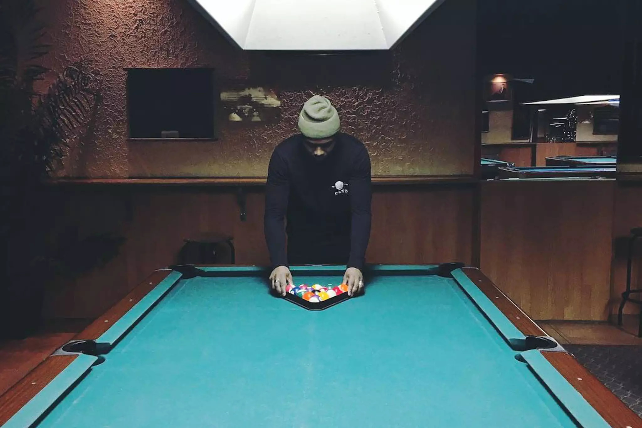 Pool Table at The Cuffs