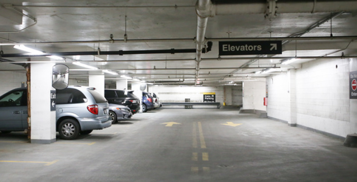 Parking Facility at Water Tower Place Chicago