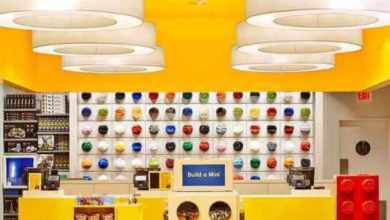 The lego store chicago