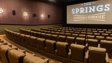Screen in The Springs Cinema & Taphouse Atlanta