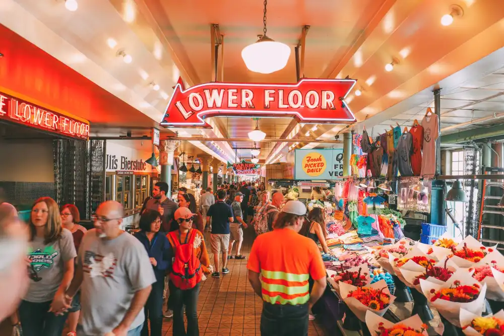 Pike Place lower market