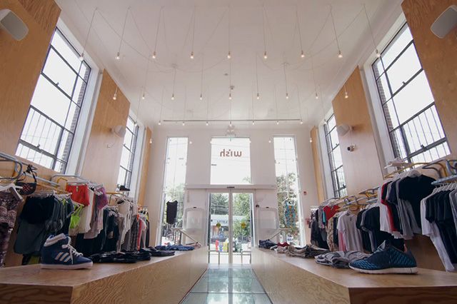 Interior of Wish Atlanta Boutique