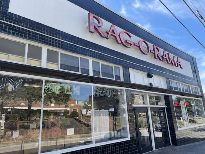 Rag-O-Rama thrifting sale